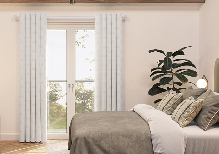 Gentle Palm, Natural - Made to Measure Curtains - Image 3